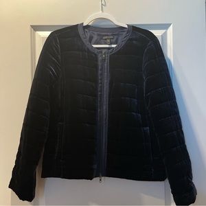 Gorgeous navy velvet jacket - Eileen fisher perfect condition